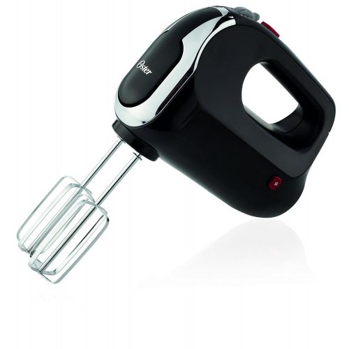  Oster FPSTHM0152-NP 5 Speed Hand Mixer with Storage Case, Black