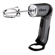 Oster FPSTHB6600-GRY 3-in-1 Twisting Handheld Mixer, Grey