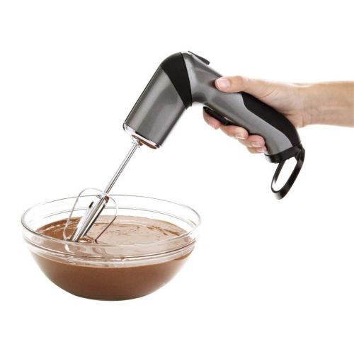  Oster FPSTHB6600-GRY 3-in-1 Twisting Handheld Mixer, Grey