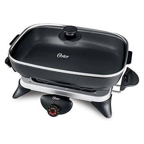  Oster Designed for Life Electric Skillet, Brushed Stainless Steel