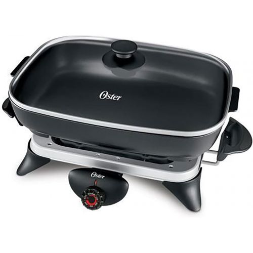  Oster Designed for Life Electric Skillet, Brushed Stainless Steel