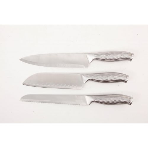  Oster Cuisine 109425.14 Evertsberg 14 Piece Cutlery Block Set, Stainless Steel