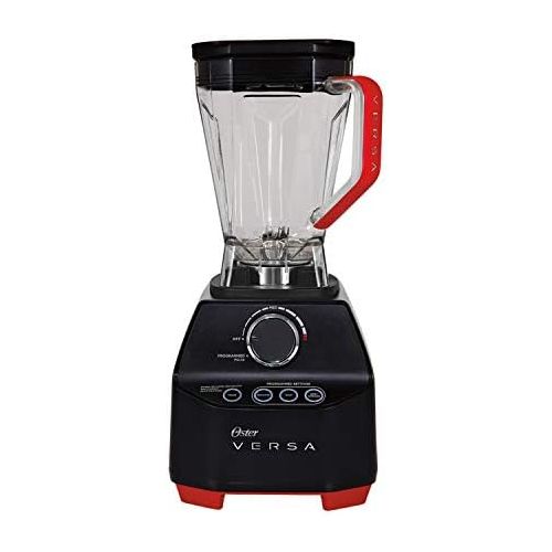  Oster Versa Blender | 1400 Watts | Stainless Steel Blade | Low Profile Jar | Perfect for Smoothies, Soups, Black