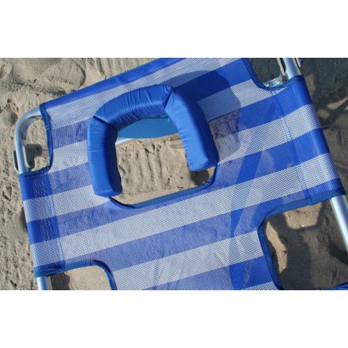  Ostrich 3 N 1 Beach Chair / Lounger Color: Blue [3N1 1001B]