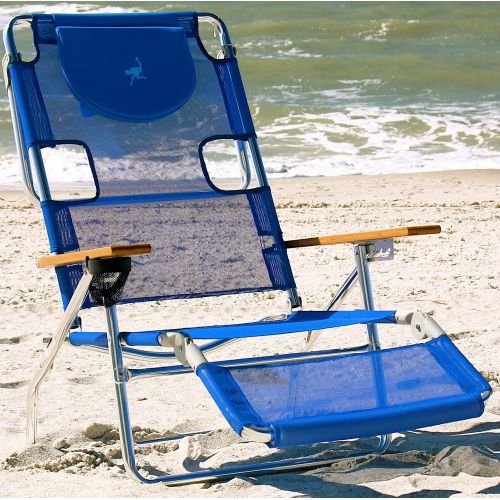  Ostrich 3 N 1 Beach Chair / Lounger Color: Blue [3N1 1001B]