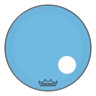 Other Remo Powerstroke P3 Colortone Blue Bass Drumhead, 24, 5 Offset Hole