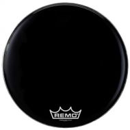 Other Remo PM2418-MP-U Powermax 2 Ebony Crimp lock Bass Drumhead, 18