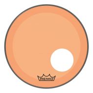 Other Remo Powerstroke P3 Colortone Orange Bass Drumhead, 18, 5 Offset Hole