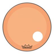 Other Remo Powerstroke P3 Colortone Orange Bass Drumhead, 24, 5 Offset Hole