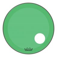 Other Remo Powerstroke P3 Colortone Green Bass Drumhead, 22, 5 Offset Hole