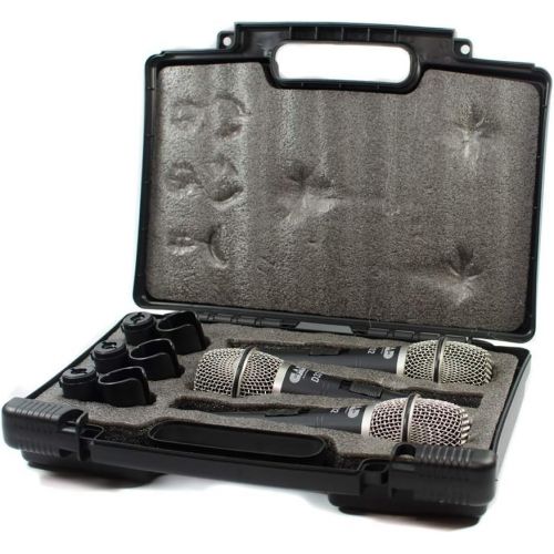  [아마존베스트]Other CAD Audio CADLive D32 Supercardioid Dynamic Microphone with Silent Magnetic On/Off Switch (3-Pack)