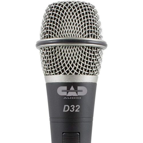  [아마존베스트]Other CAD Audio CADLive D32 Supercardioid Dynamic Microphone with Silent Magnetic On/Off Switch (3-Pack)
