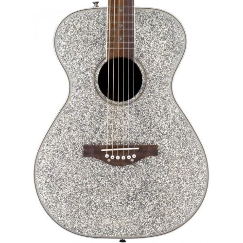  Other 6 String Acoustic Guitar, Right, Silver Sparkle (Other)