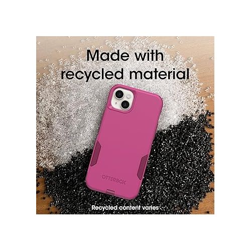 오터박스 OtterBox iPhone 14 Plus Commuter Series Case - INTO THE FUCSHIA (Pink), slim & tough, pocket-friendly, with port protection