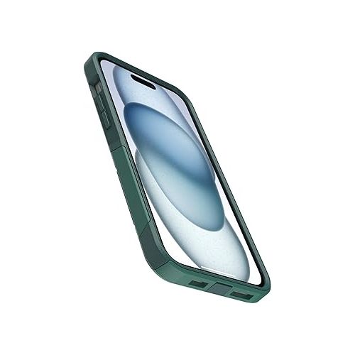 오터박스 Otterbox iPhone 15 Plus and iPhone 14 Plus Commuter Series Case - GET YOUR GREENS, Slim & Tough, Pocket-Friendly, with Port Protection