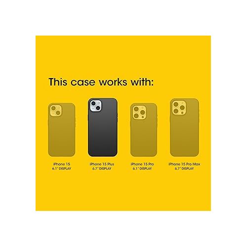 오터박스 Otterbox iPhone 15 Plus and iPhone 14 Plus Commuter Series Case - GET YOUR GREENS, Slim & Tough, Pocket-Friendly, with Port Protection