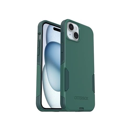 오터박스 Otterbox iPhone 15 Plus and iPhone 14 Plus Commuter Series Case - GET YOUR GREENS, Slim & Tough, Pocket-Friendly, with Port Protection