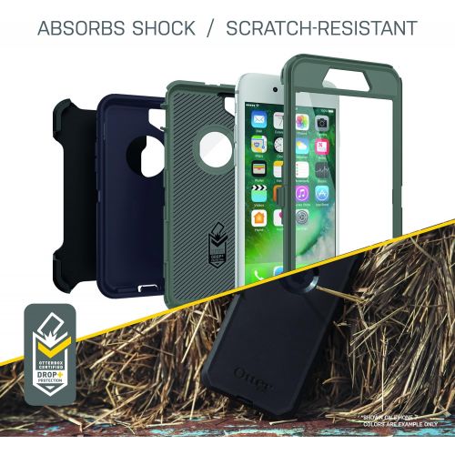 오터박스 [아마존베스트]OtterBox DEFENDER SERIES Case for iPhone 8 & iPhone 7 (NOT Plus) - Frustration Free Packaging - BIG SUR (PALE BEIGE/CORSAIR)