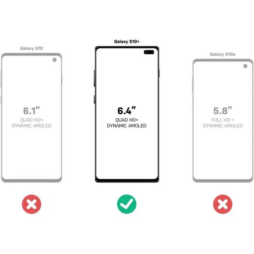 오터박스 [아마존베스트]OtterBox COMMUTER SERIES Case for Galaxy S10+ - Retail Packaging - BLACK