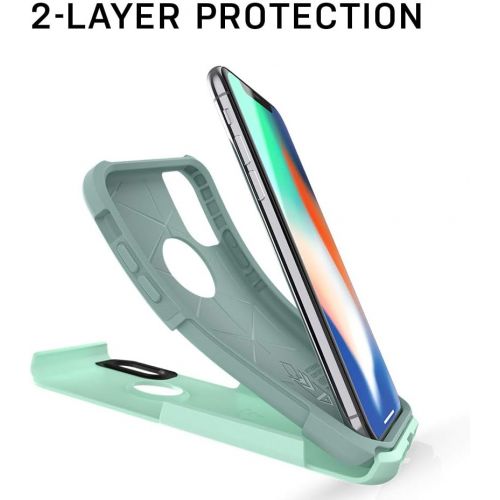 오터박스 [아마존베스트]OtterBox Commuter Series Case for iPhone XR - Retail Packaging - Bespoke Way (Blazer Blue/Stormy SEAS Blue)