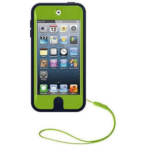 오터박스 [아마존베스트]OtterBox Defender Case for Apple iPod Touch 6th and 7th gen Retail Packaging - Punk (Glow Green/Admiral Blue)