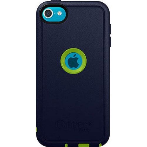 오터박스 [아마존베스트]OtterBox Defender Case for Apple iPod Touch 6th and 7th gen Retail Packaging - Punk (Glow Green/Admiral Blue)