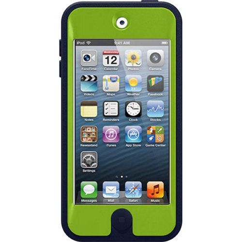 오터박스 [아마존베스트]OtterBox Defender Case for Apple iPod Touch 5th and 6th Generation - Bulk Packaging - Glow Green / Admiral Blue