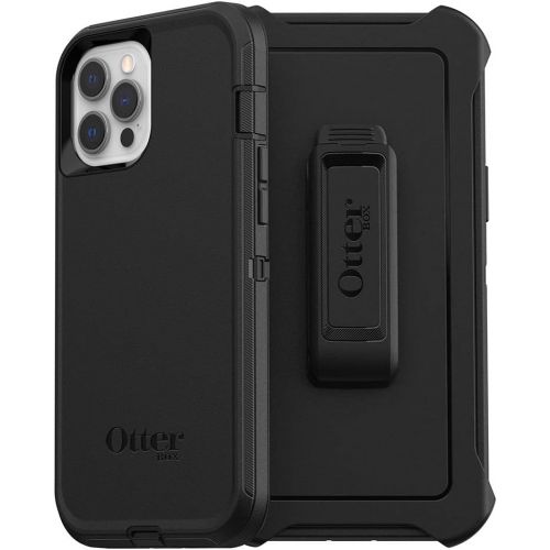 오터박스 [아마존베스트]OtterBox Defender Series SCREENLESS Edition Case for iPhone 12 Pro Max - Black (77-65923)