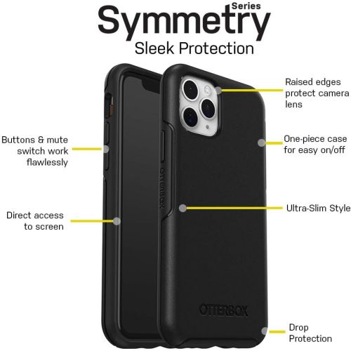 오터박스 [아마존베스트]OtterBox SYMMETRY SERIES Case for iPhone 11 Pro Max - ASPEN GLEAM (CITRUS/SUNFLOWER)