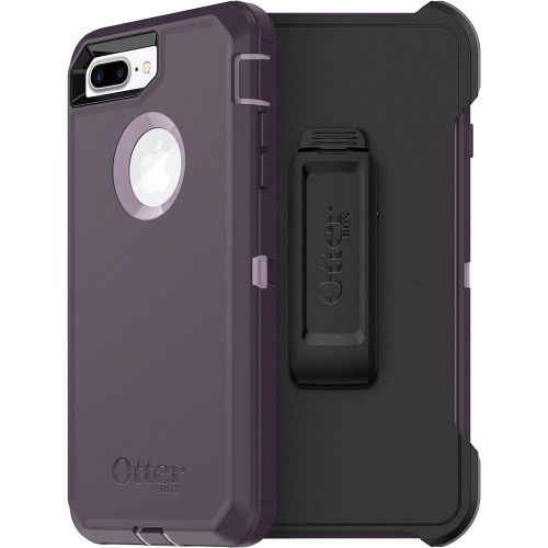 오터박스 [아마존베스트]OtterBox DEFENDER SERIES Case for iPhone 8 PLUS & iPhone 7 PLUS (ONLY) - Retail Packaging - PURPLE NEBULA (WINSOME ORCHID/NIGHT PURPLE)