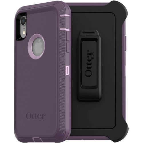 오터박스 OtterBox Defender Series Case for iPhone XR - Retail Packaging - Purple Nebula (Winsome OrchidNight Purple)
