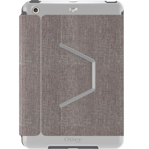 오터박스 OtterBox SYMMETRY FOLIO SERIES Case for iPad Mini 123 - Retail Packaging - GLACIER STORM (WHITEGUNMETAL GREY)