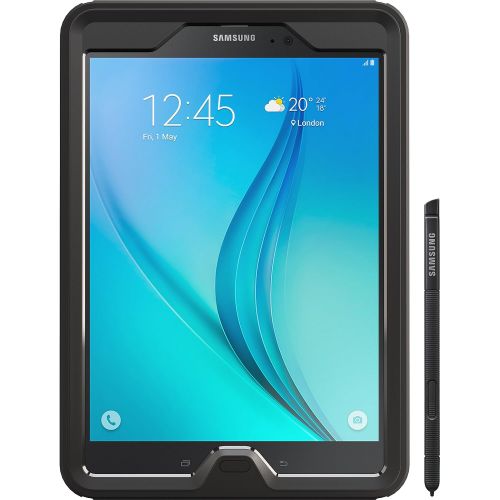 오터박스 OtterBox DEFENDER for Samsung Galaxy TAB A (9.7) with S Pen - Frustration Free Packaging - BLACK(S pen not included)