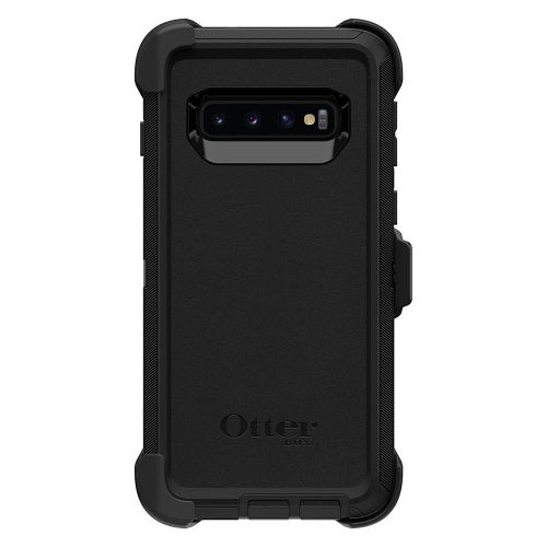 오터박스 OtterBox DEFENDER SERIES Case for Galaxy S10 - Retail Packaging - BLACK