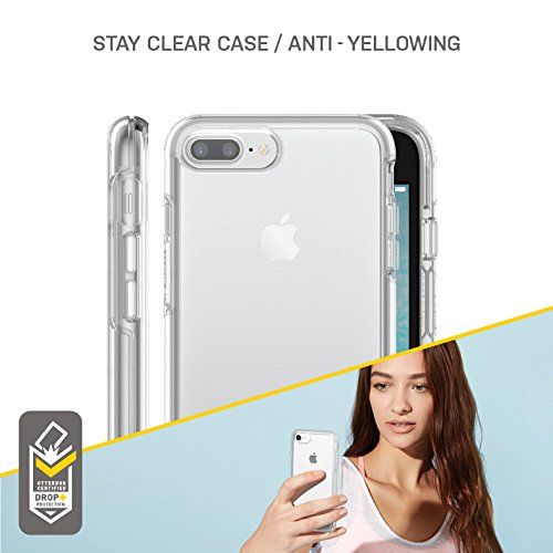 오터박스 OtterBox SYMMETRY CLEAR SERIES Case for iPhone 8 / 7 (ONLY) - Retail Packaging - CLEAR (CLEAR/CLEAR)