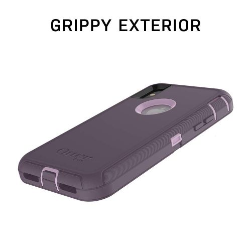 오터박스 OtterBox DEFENDER SERIES SCREENLESS EDITION Case for iPhone Xs & iPhone X - Retail Packaging - DARK LAKE (CHINCHILLA/DRESS BLUES)