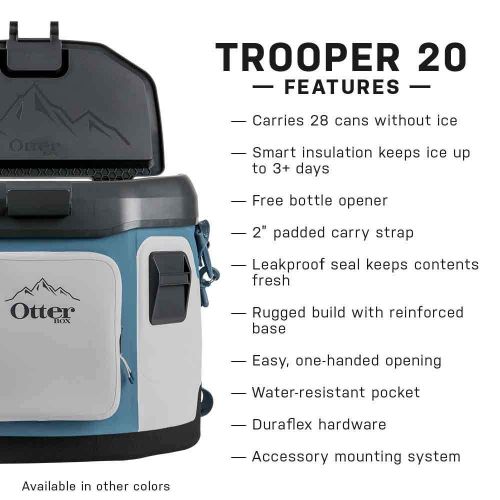 오터박스 OtterBox Trooper Cooler (20 Quart, Desert Oasis)