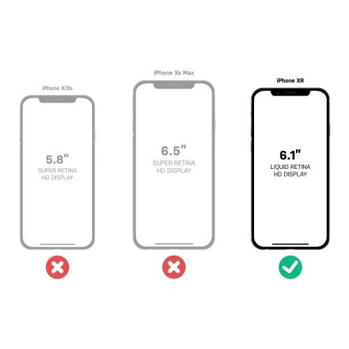 오터박스 OtterBox Symmetry Clear Series Case for iPhone XR - Retail Packaging - Stardust (Silver Flake/Clear)