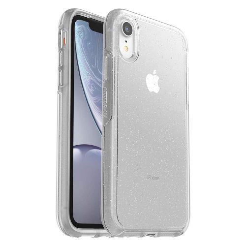 오터박스 OtterBox Symmetry Clear Series Case for iPhone XR - Retail Packaging - Stardust (Silver Flake/Clear)