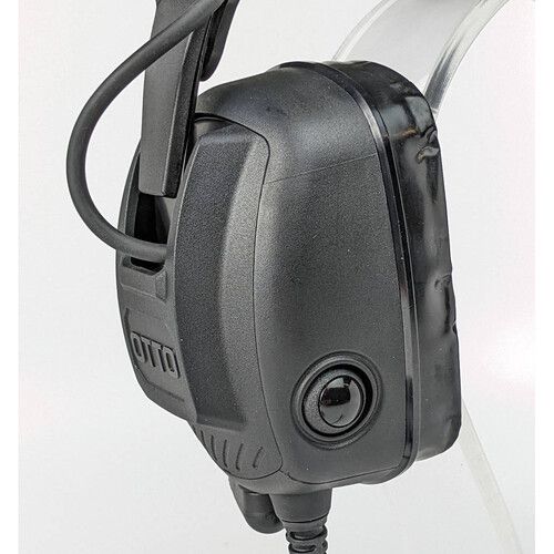  Otto Engineering Cleartrak NRX Over-the-Head Headset with Earcup PTT