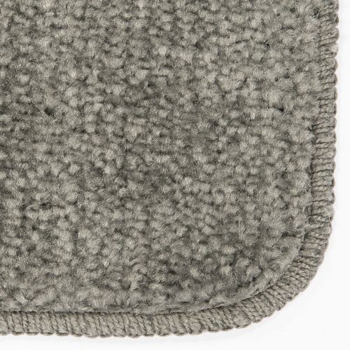  Ottomanson Comfort Collection Soft Solid Non-Slip Plush Carpet Stair Treads, 9 x 26