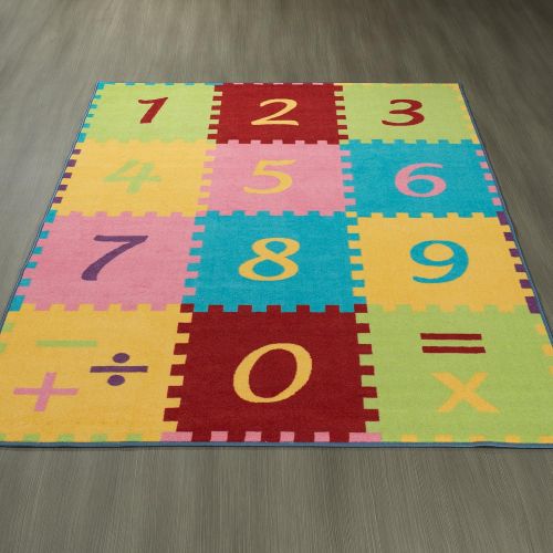  Ottomanson CG1166-5x7 Childrens Rug 5 X 66 Multicolor