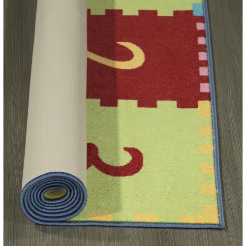  Ottomanson CG1166-5x7 Childrens Rug 5 X 66 Multicolor