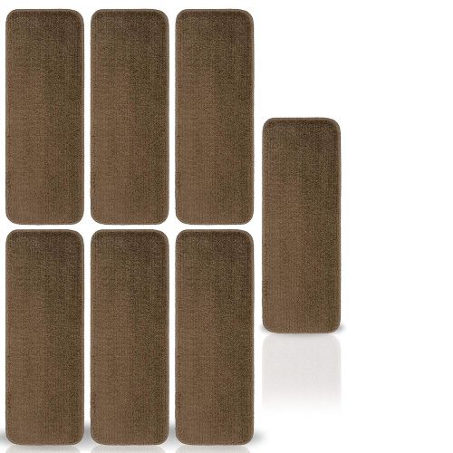  Ottomanson Softy Stair Tread, 9 X 26, Brown