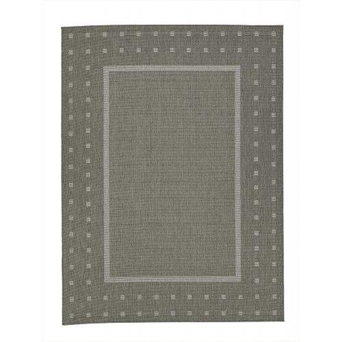  Ottomanson Jardin Collection Sisal Rug 53 x 73 Gray