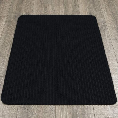  Ottomanson SRT704-2X3 Life Saver Door Mat 2X3 Black