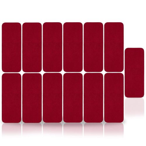  Ottomanson Softy Stair Tread Area Rugs, 9 X 26, Red