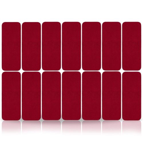  Ottomanson Softy Stair Tread Area Rugs, 9 X 26, Red