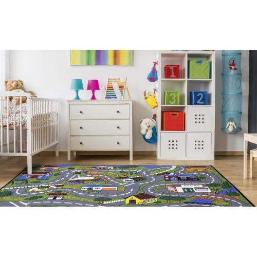  [아마존베스트]Ottomanson JNA370099-3X5 educational rug, Multi