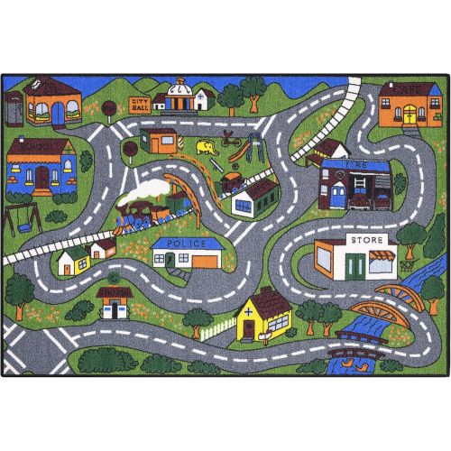  [아마존베스트]Ottomanson JNA370099-3X5 educational rug, Multi